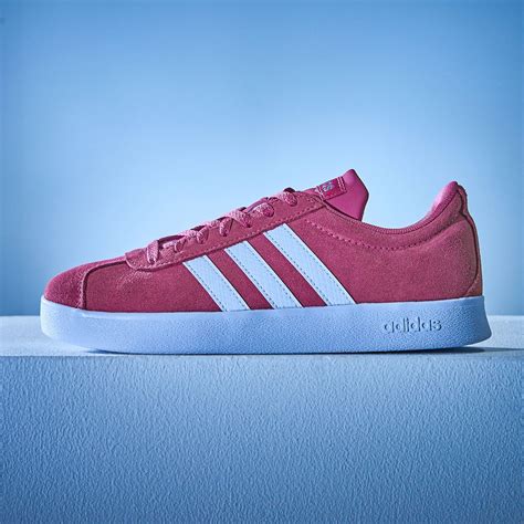 ladies Adidas suede trainers